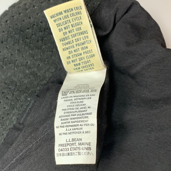 NWOT Women's L.L. Bean Vista Mid-Rise Trekking Black Cargo Pants size 10 - Picture 9 of 11